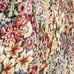 BEAUTIFUL truly one-of-a-kind handmade floral/botanical vintage tapestry