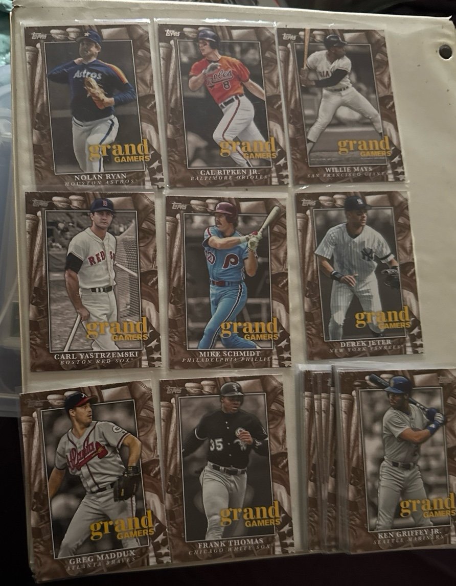 Topps 2024 grand gamers card set