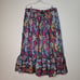 NWT Anthropologie Edith Midi Paisley Skirt With Pockets Womens Large