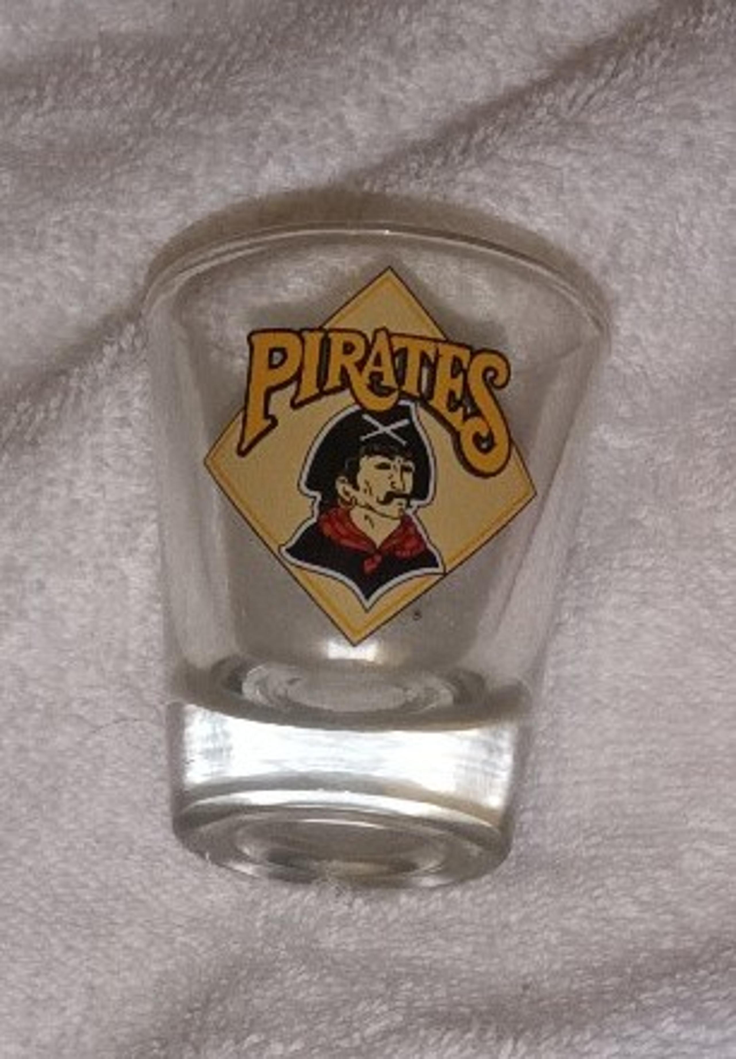 PITTSBURGH PIRATES LIBBEY SHOT GLASS MLB BASEBALL PNC PARK STADIUM GIFT SHOP
