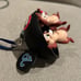 New 2018 Chip and Dale Ear Hat Christmas Ornament Disney Parks Rare / with flaw