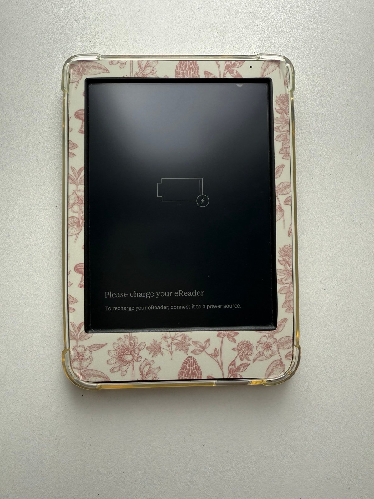 Kobo Clara Colour with clear Case, MagSafe, and removable skin