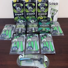 Schick Men's Razor Bundle w/ 1 razor, 5 refills & 37 Disposable Razors
