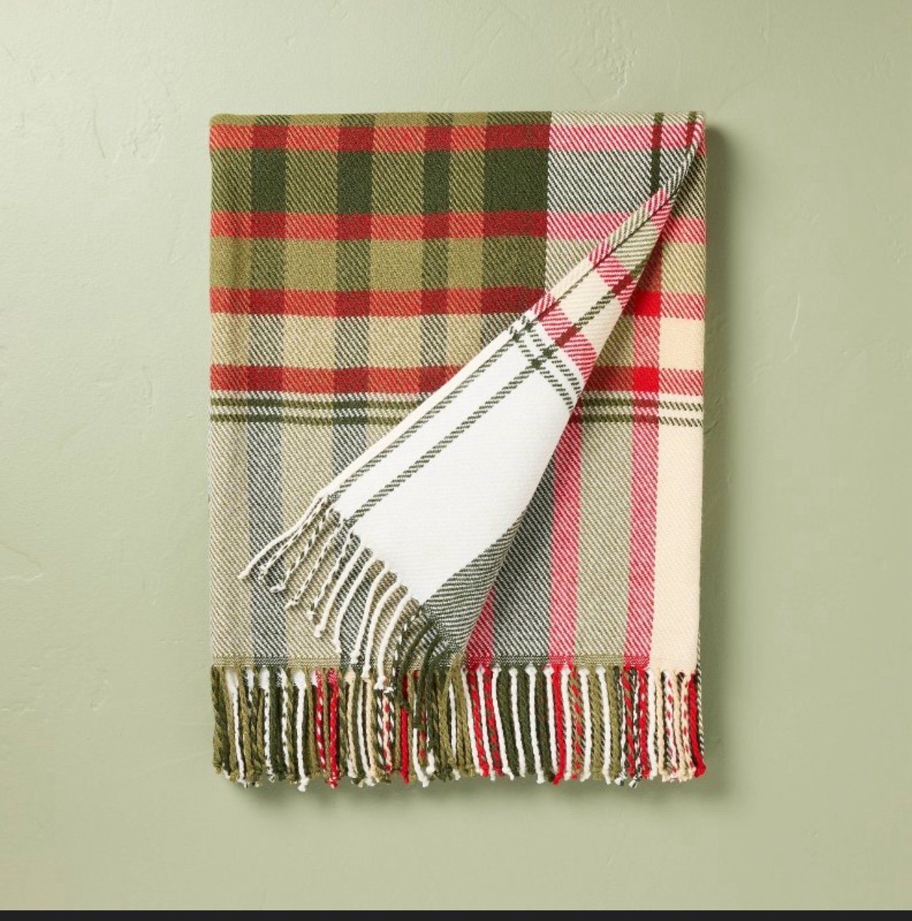 Christmas Plaid Woven Throw Blanket - Hearth & Hand™ with Magnolia