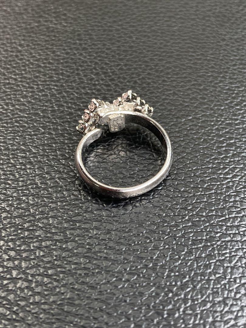 流行り の ブランド  Dior Christian Vintage Line Ring Stone アクセサリー