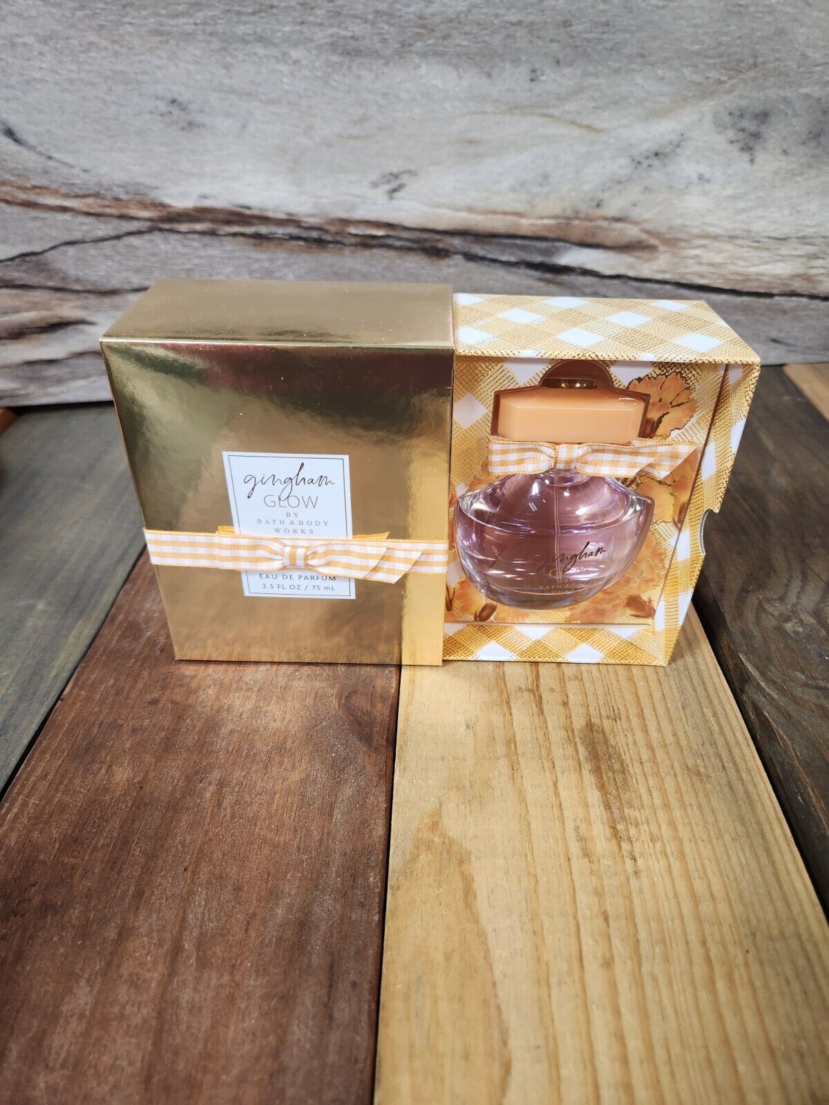 Bath & Body Works Gingham Glow Women's Eau De Parfum NIB 2.5 oz