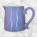 Maxwell & Williams Krinkle Purple Creamer Sugar Bowl Salt Pepper Shaker 5pc Set