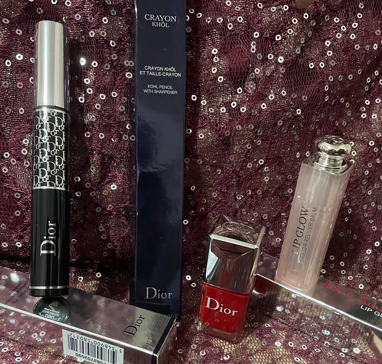 Dior makeup bundle eye lip nail new