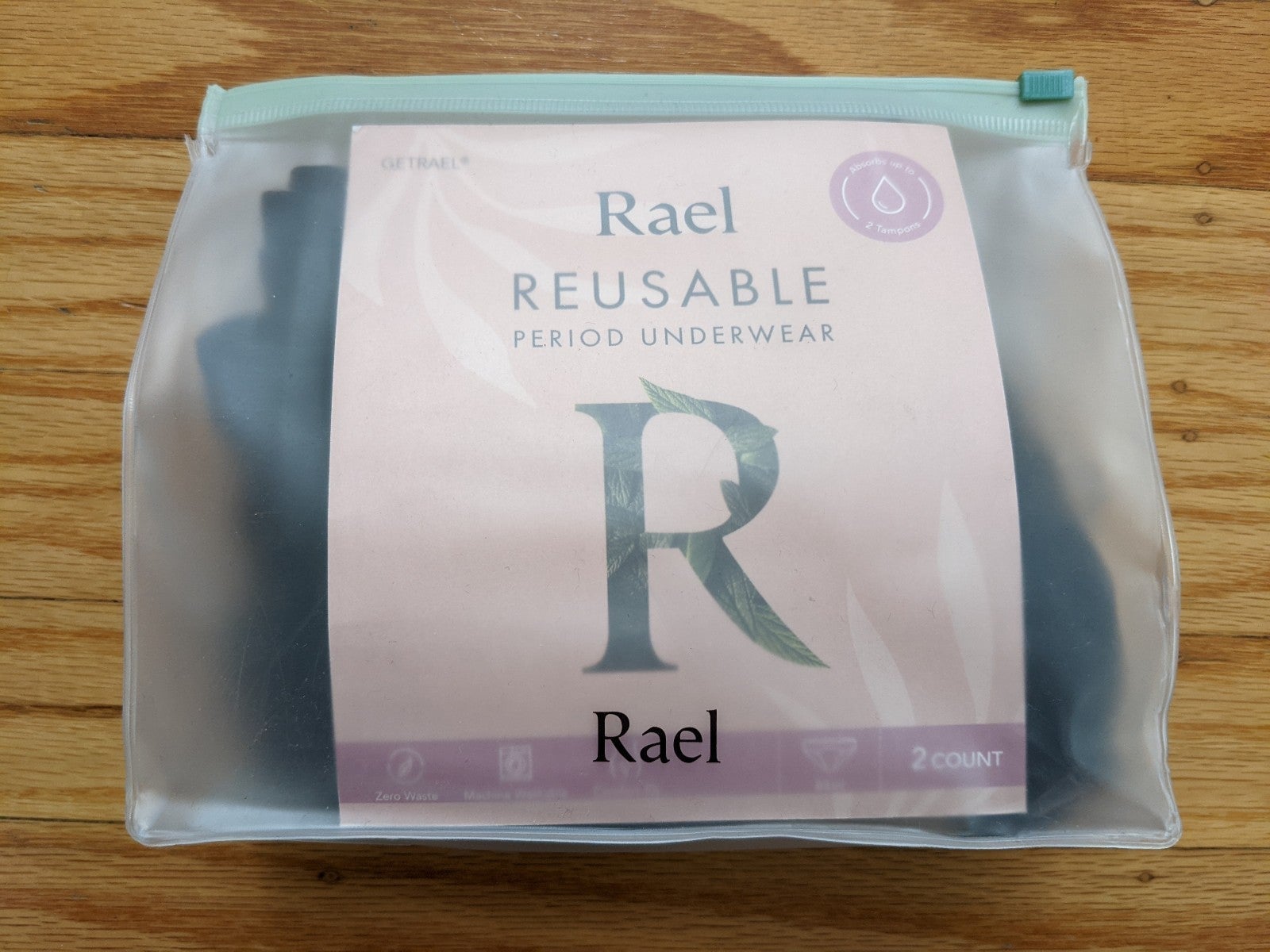 NEW Rael Resuable Period Underwear - Pack of 2