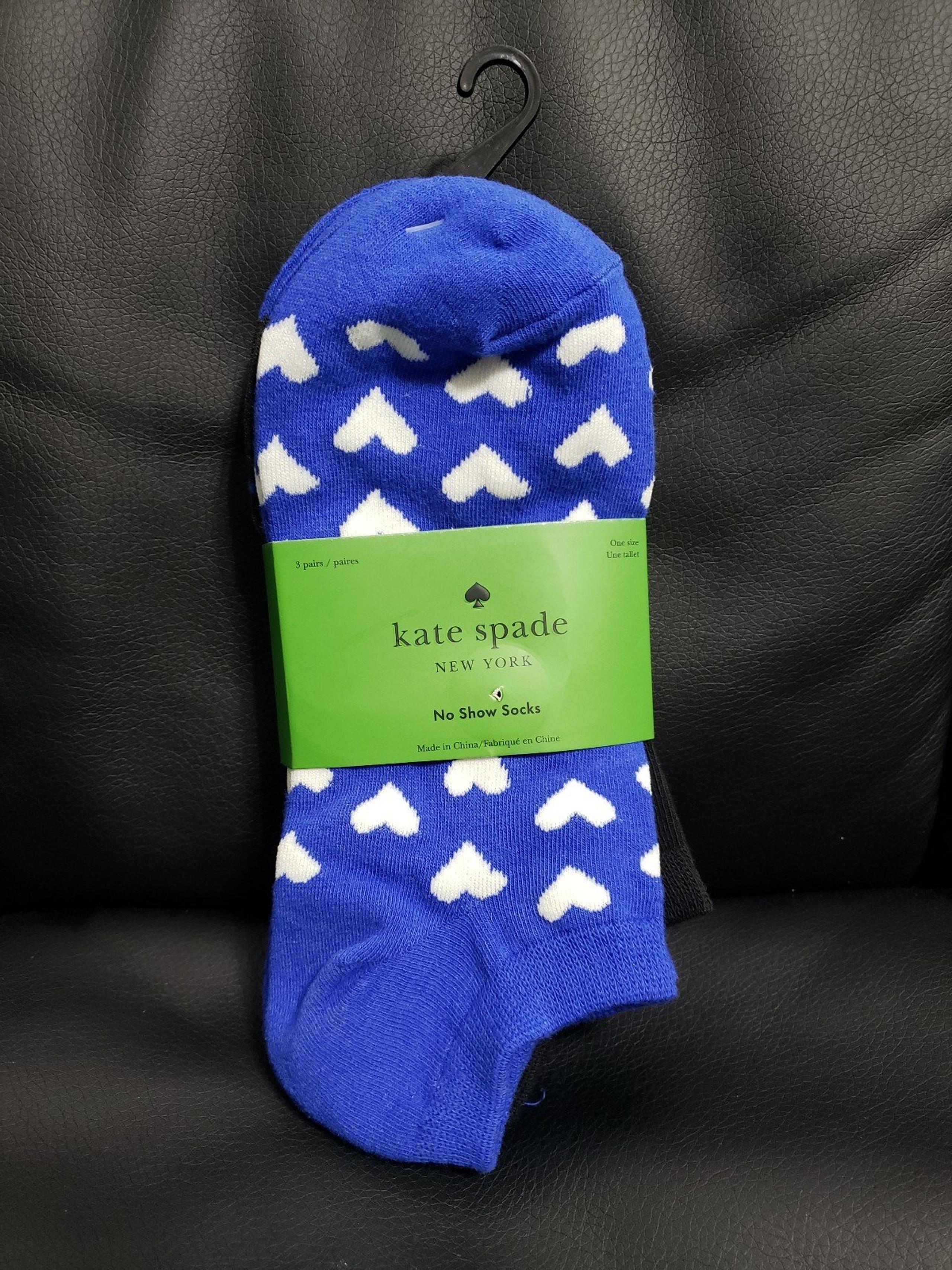 NWT❗Kate Spade New York No show Socks 3 pairs shoe size 4-10