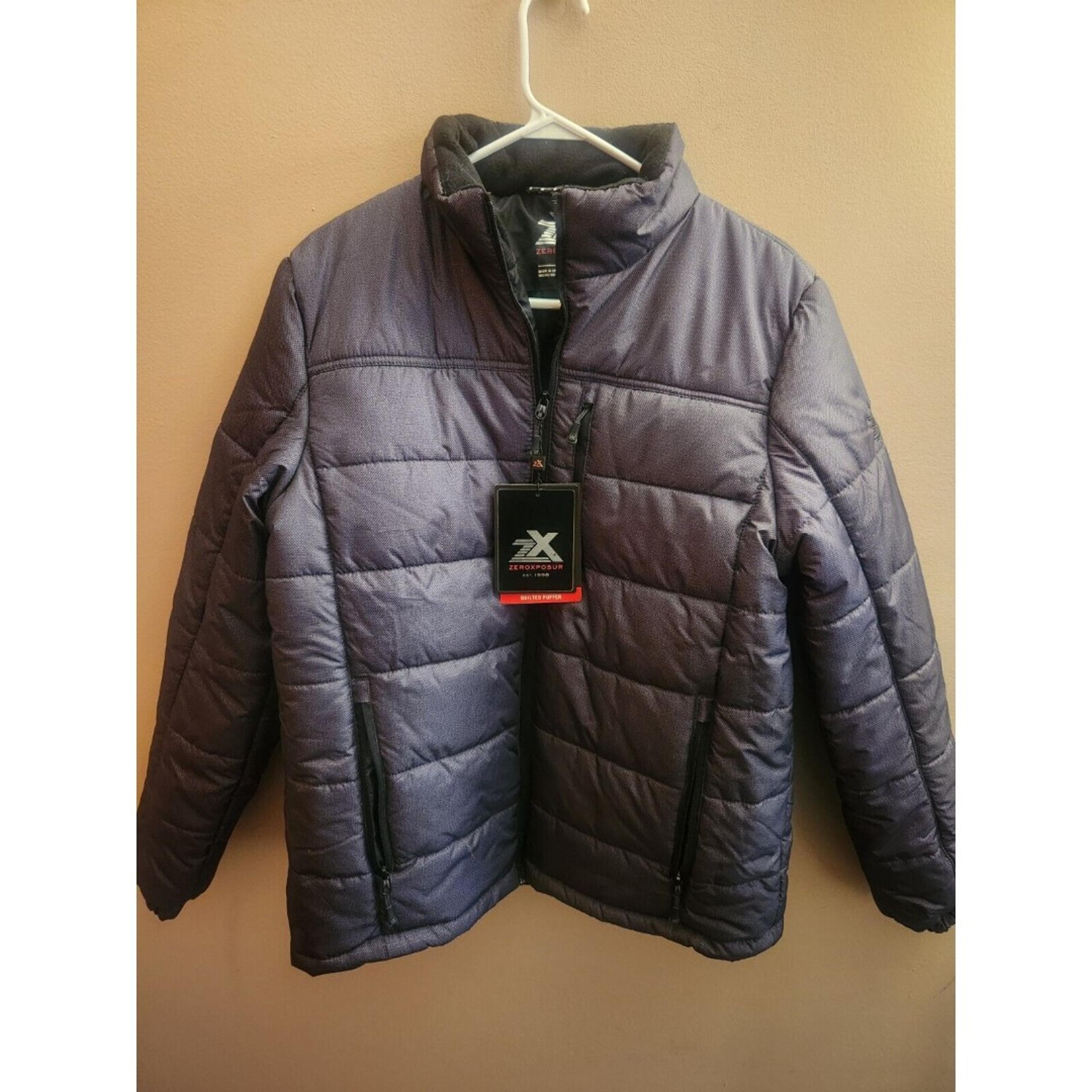 Zero Xposur ThermoCloud Quilted Puffer Jacket Coat Black Women's S NWT