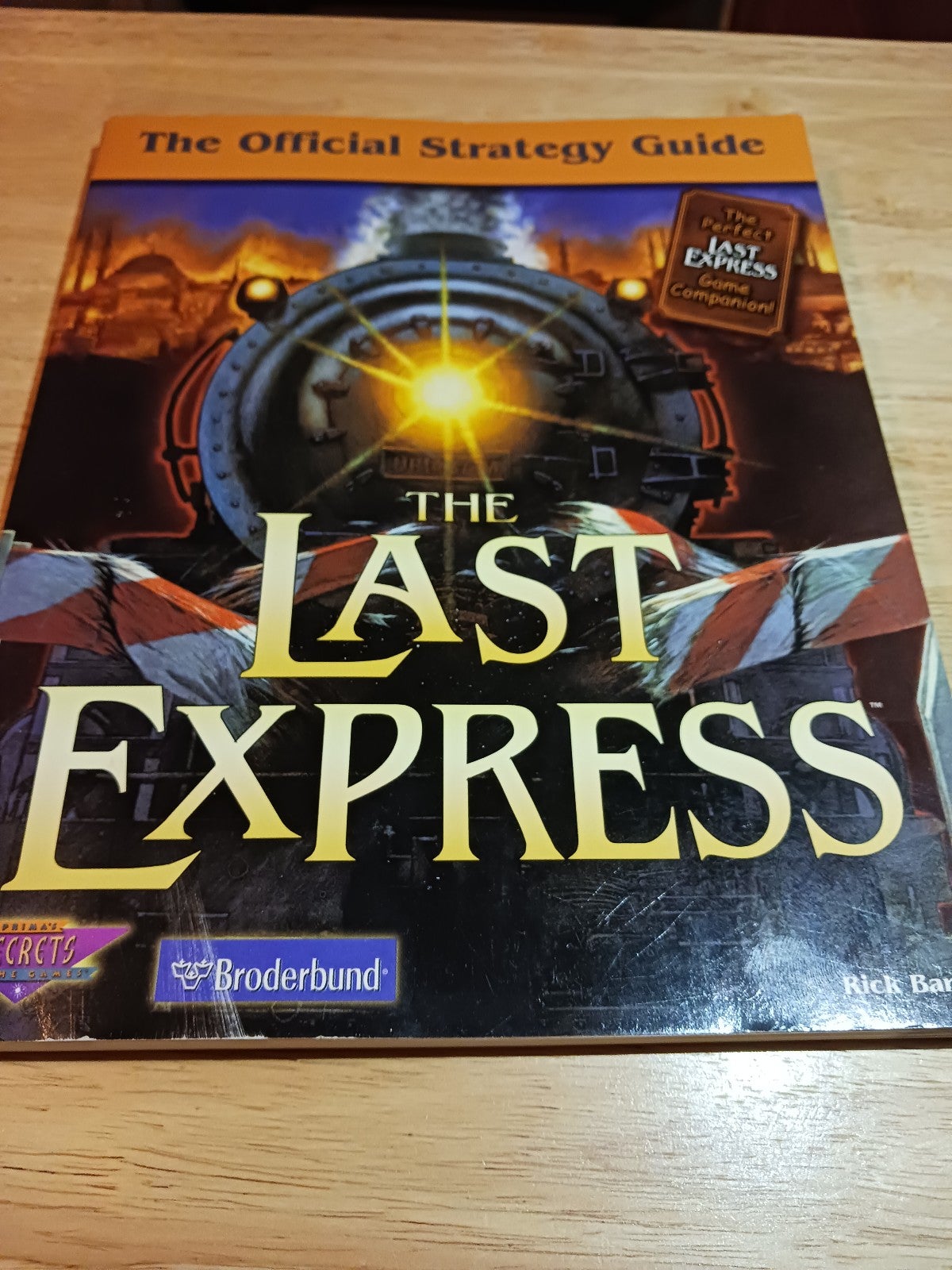 The Last Express The official strategy guide RARE!!!!