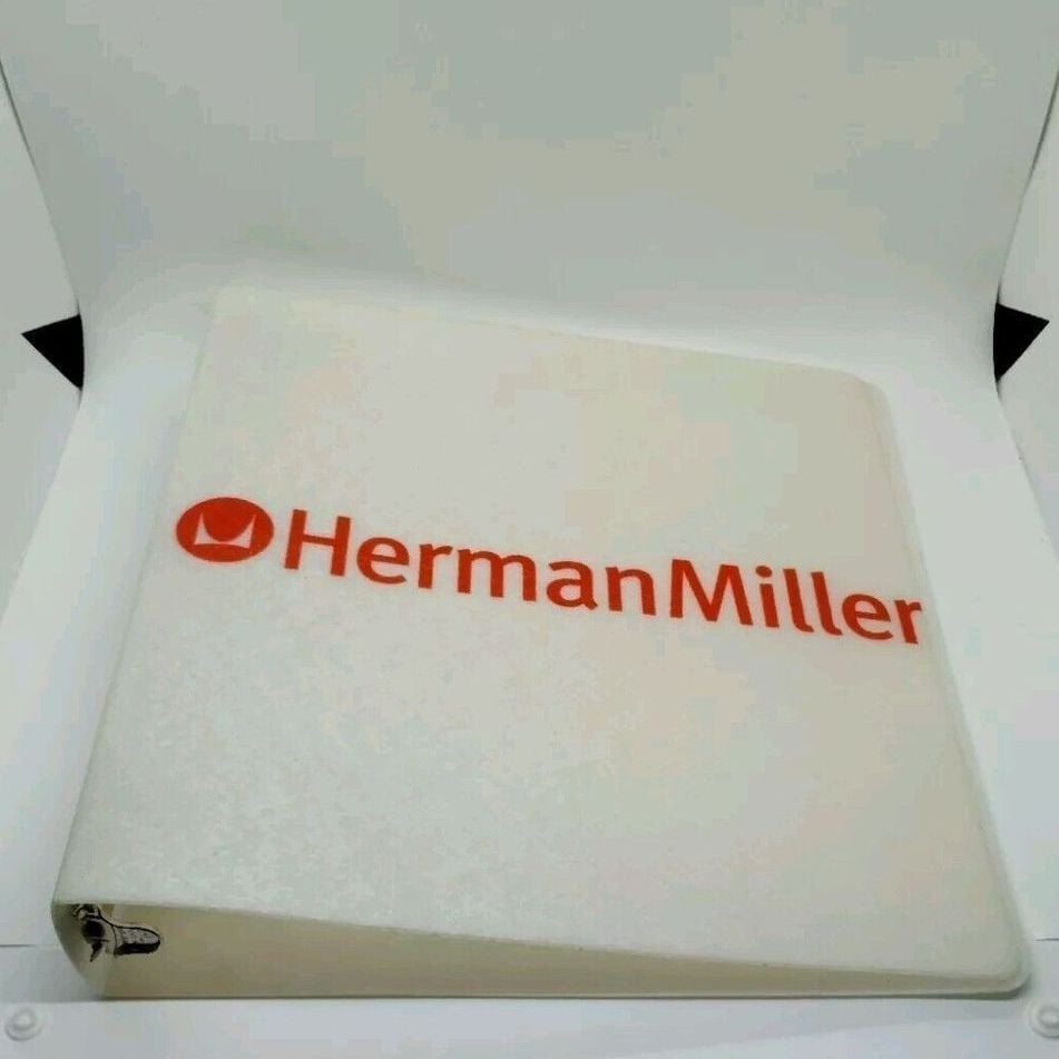 Vintage Herman Miller 3 Ring Binder / Folder [From Office]