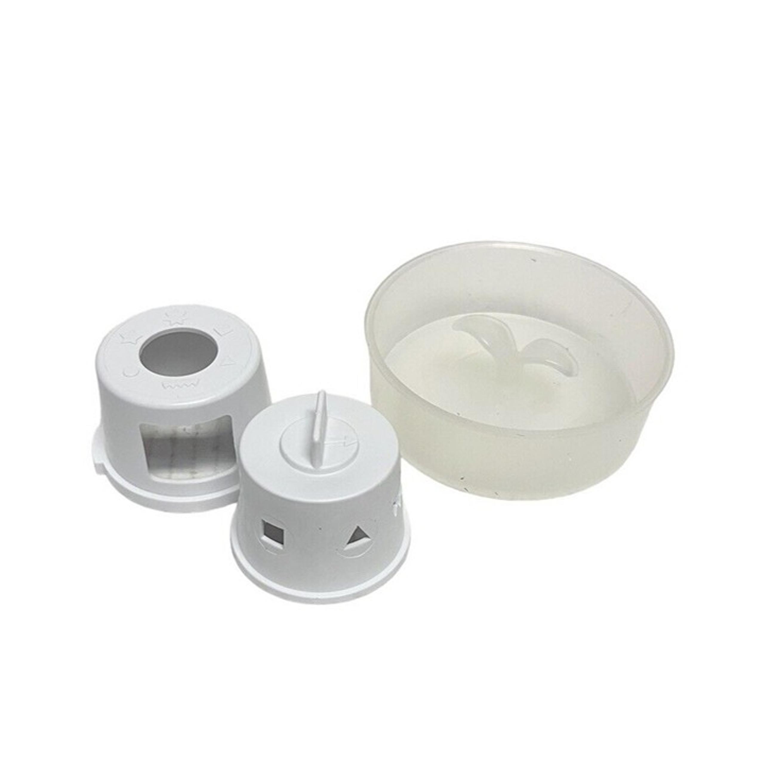 KRUPS The Butcher Shop Model 402 Plastic Burger Mold Pastry Shaper Attachments