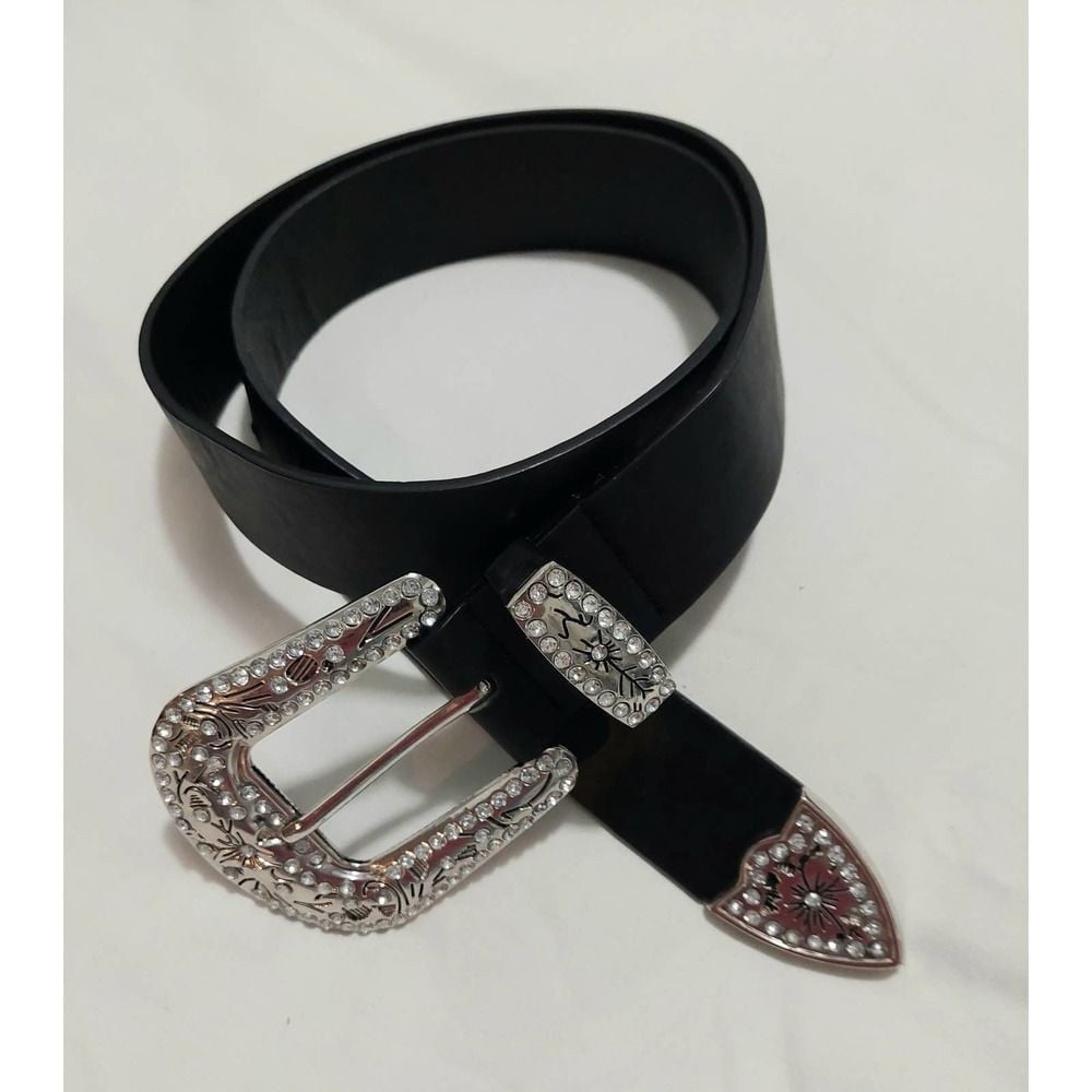 Rhinestone?Belt womens 32-36
