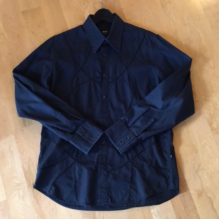 HUGO BOSS | Men's Black Button Down Shirt