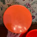 Vintage Set Of 5 Mandarin Orange Tupperware Servalier 8 Cup Canisters