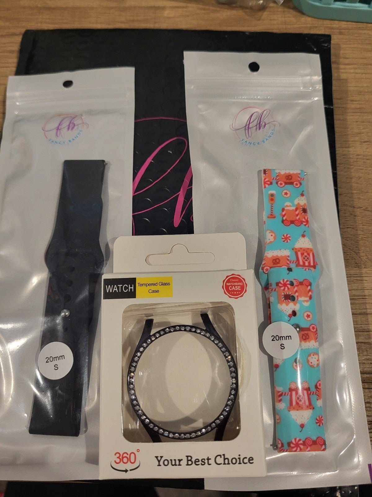 Fancy bands Samsung watch set