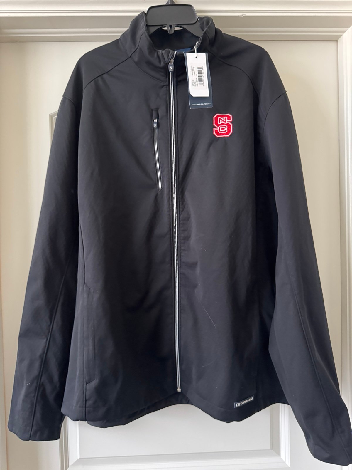 NEW Cutter & Buck Evoke NC State Wolfpack Jacket (140)-size XXL