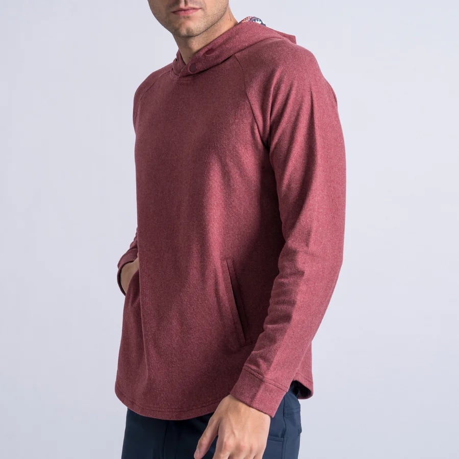 Swannies Maroon Chalet Hoodie Size Small NWT