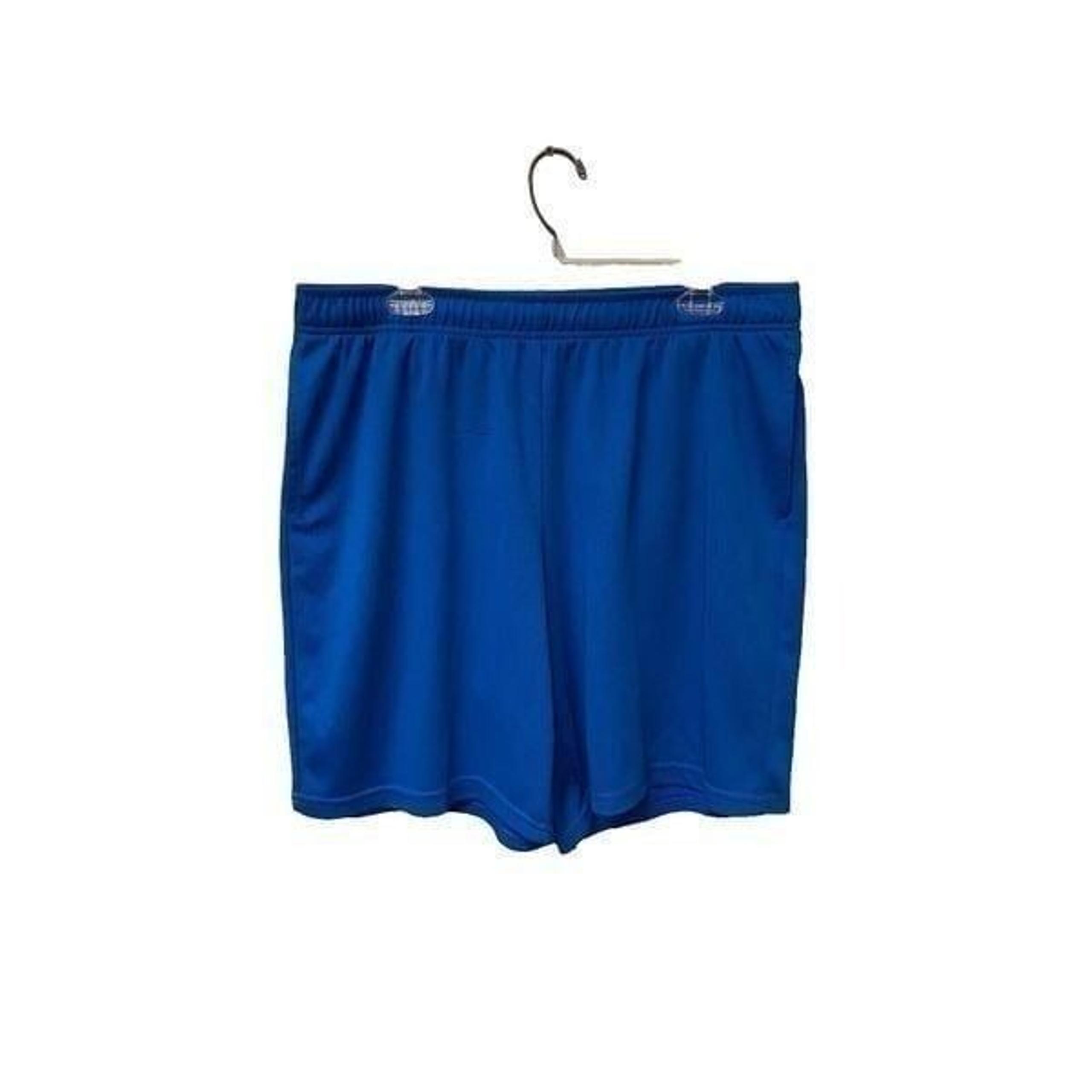 Tek Gear Blue Men's Mesh Shorts Moisture Wicking, Stretch, Breathable Size XL