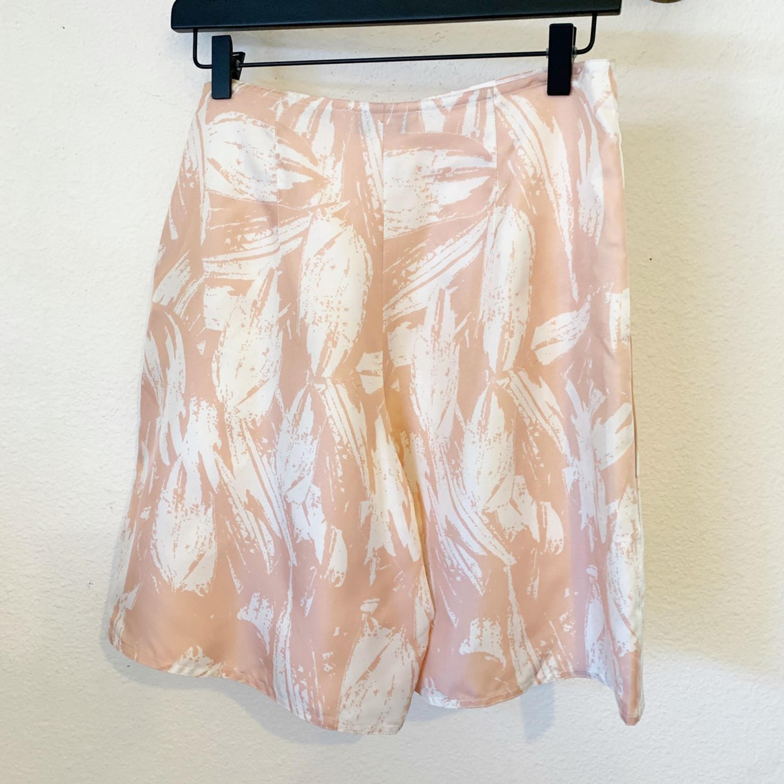 Zigal Azrouel Peach Pleated Shorts