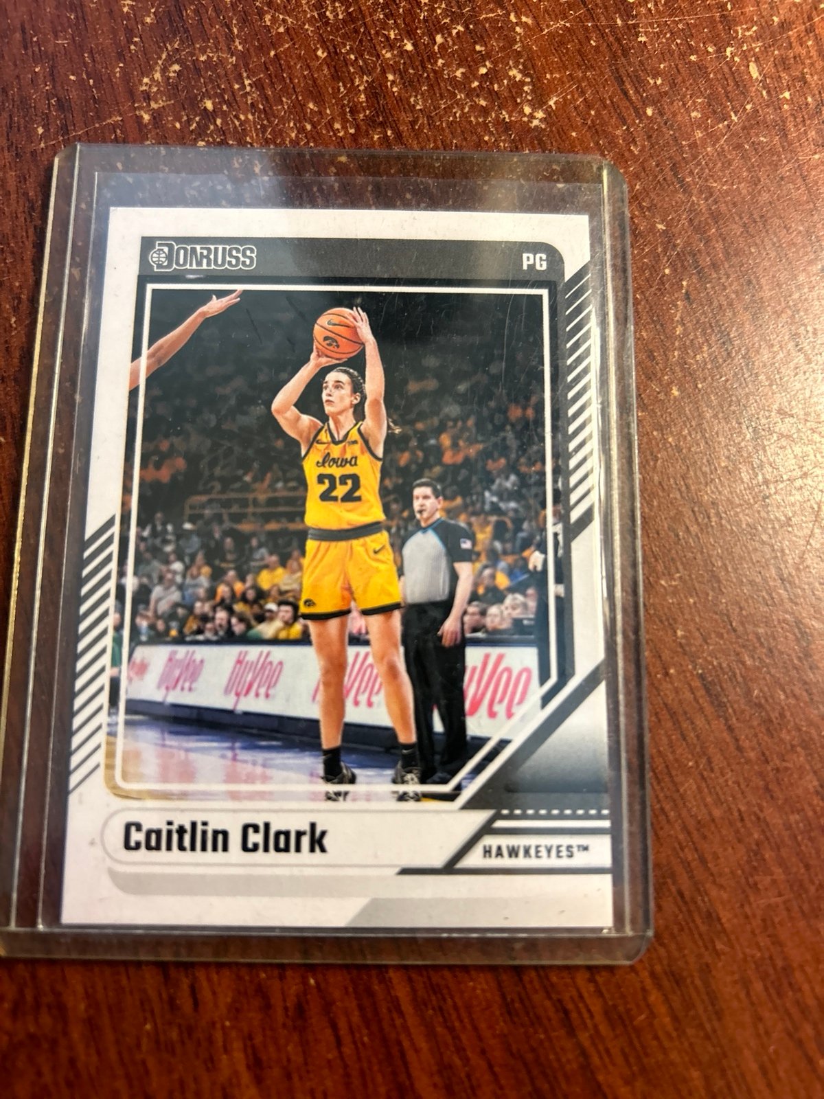 Donruss Caitlin Clark card