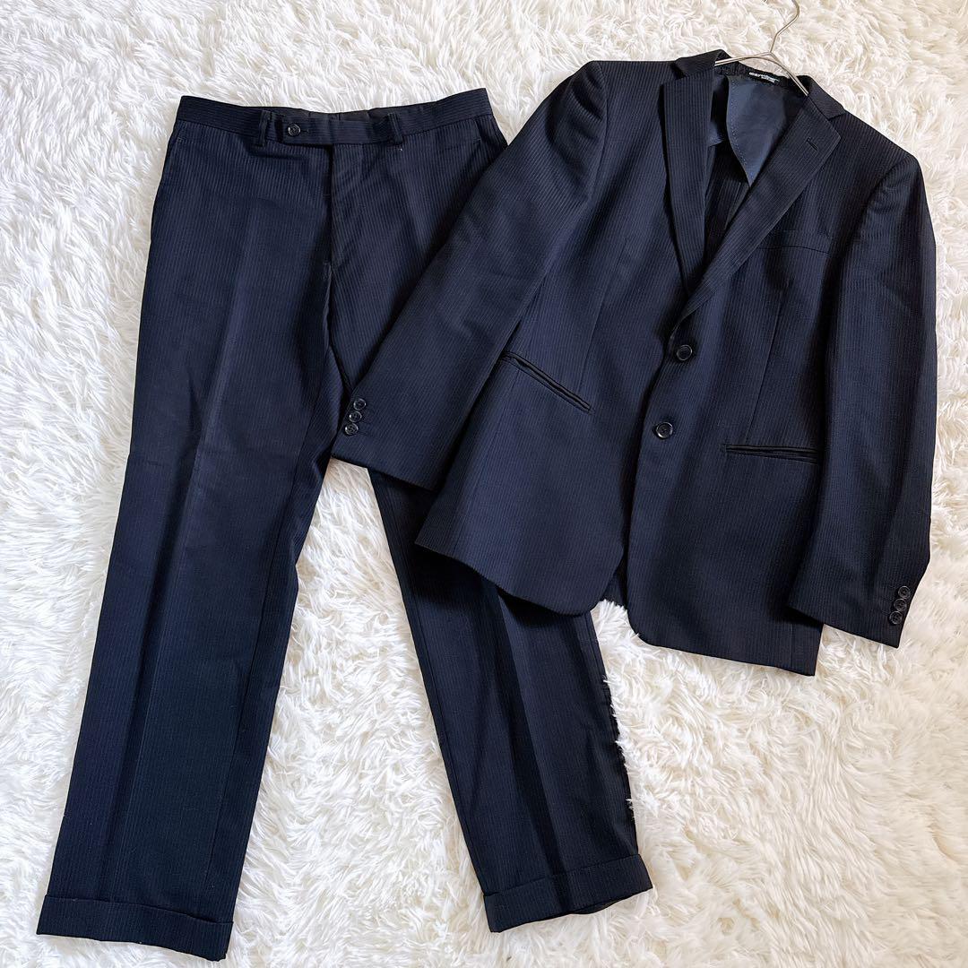 Pinky Wolman Suit Set, Navy, Recruit/Job Hunting, Size L