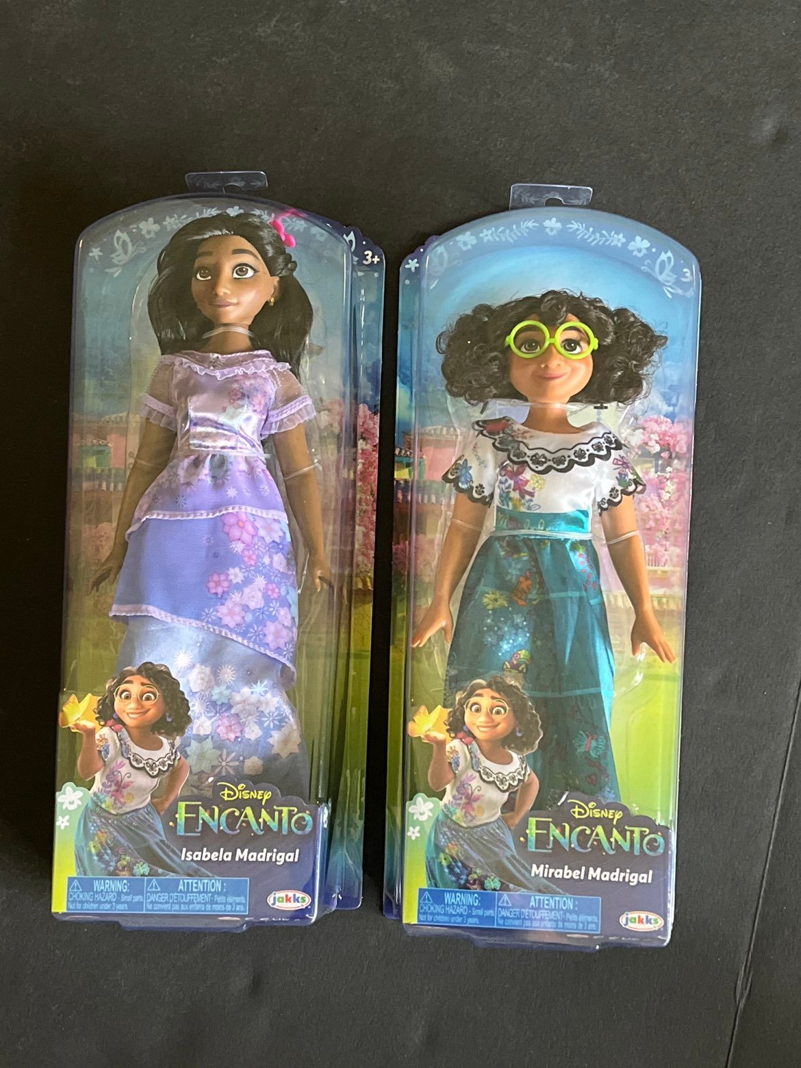Disney Encanto Dolls Isabela Madrigal and Mirabel Madrigal 11 Jakks Pacific NEW