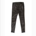 All Saints Low Rise leather look skinny jeans