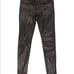 All Saints Low Rise leather look skinny jeans