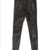 All Saints Low Rise leather look skinny jeans