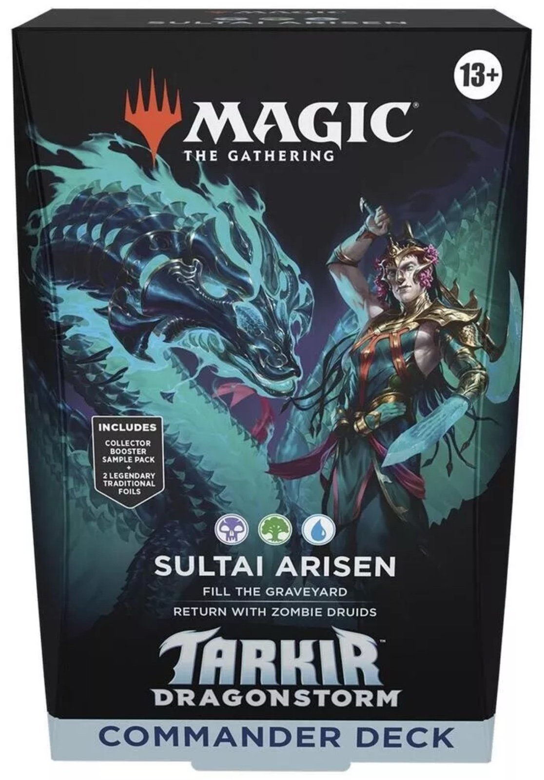 MTG Magic the Gathering Tarkir Dragonstorm Commander Deck - Sultai Arisen