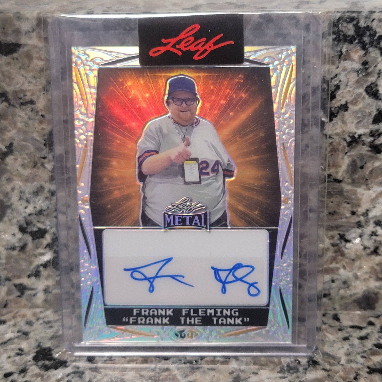 Frank The Tank Fleming 2023 Leaf Metal Auto Barstool Sports Exclusive #/470