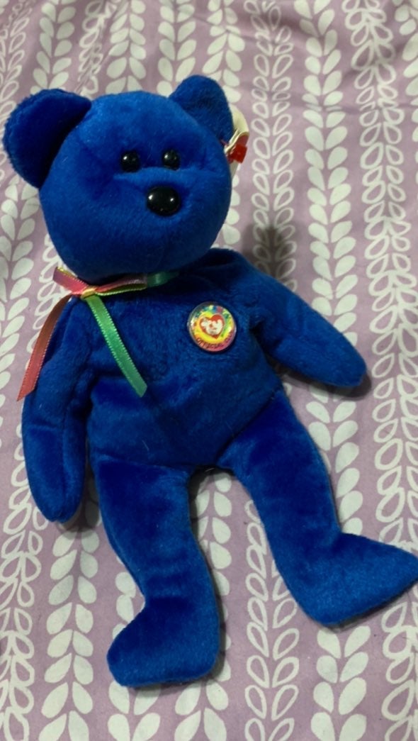 Clubby original beanie baby bear
