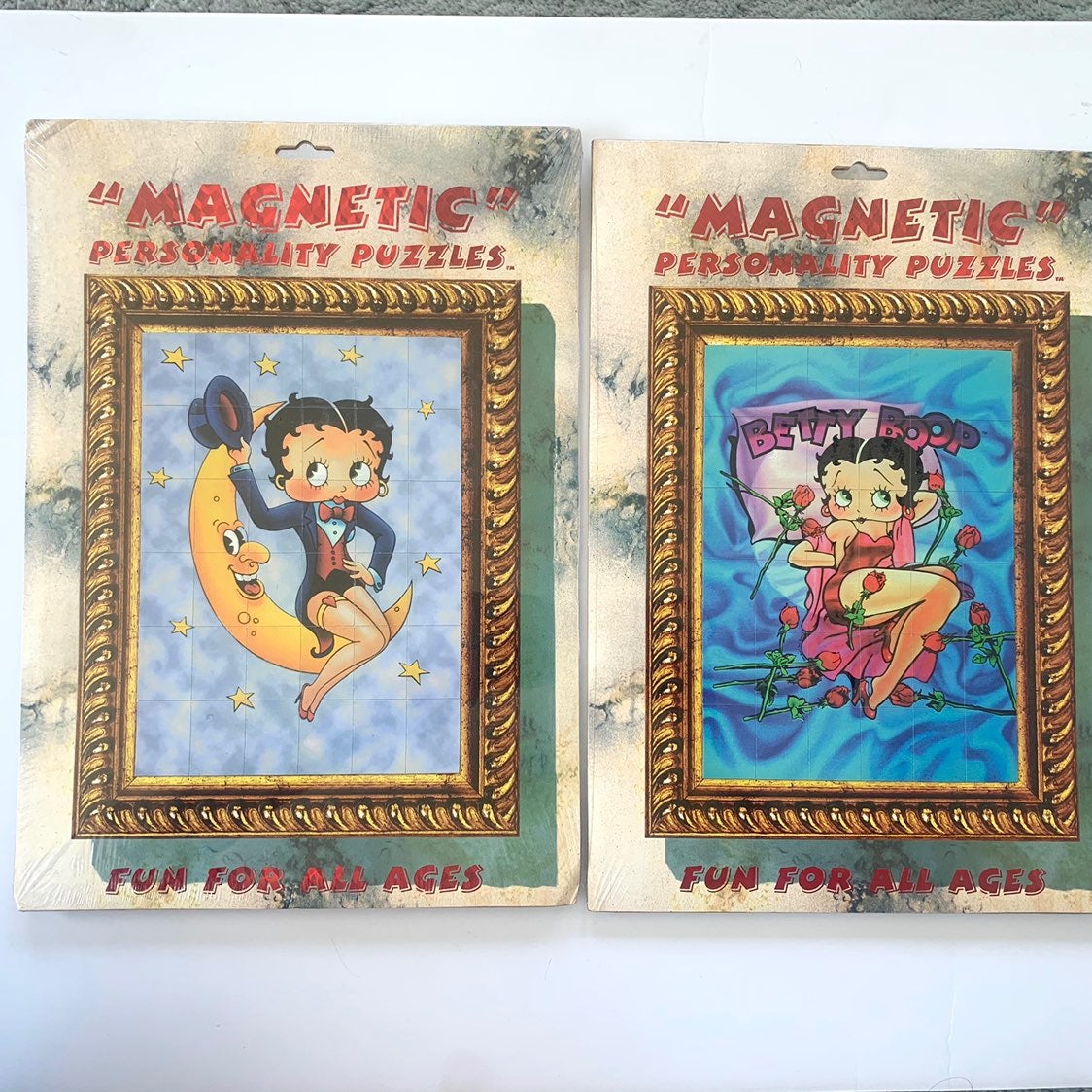 Betty Boop magnet personality puzzle set