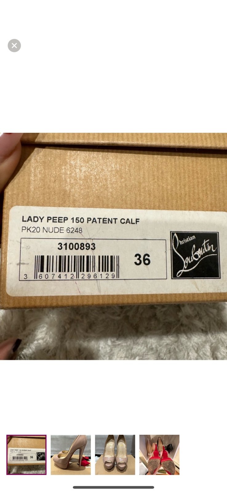Lady peep louboutins