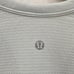 LULULEMON Metal Vent Tech Long Sleeve Henley Silverescent Blue Cast Size L