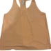 Women’s Peach Orange Athleta Flowy Athletic Racerback Running Tank Top 3XL