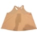 Women’s Peach Orange Athleta Flowy Athletic Racerback Running Tank Top 3XL