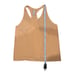 Women’s Peach Orange Athleta Flowy Athletic Racerback Running Tank Top 3XL