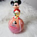 Japanese Mickey Mouse Tennis Ball Cradle Baby Toy RARE