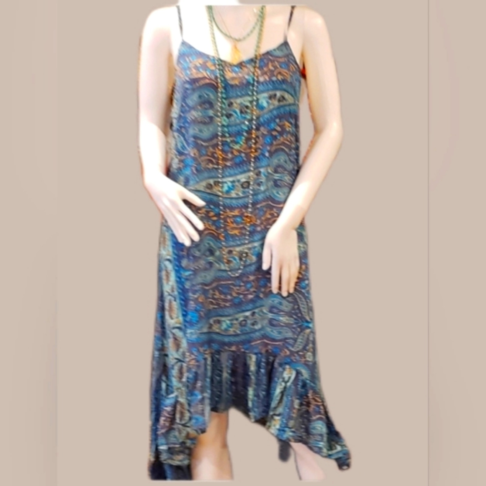 Karma Hwy Silky Hilo Shift Dress OS NWT