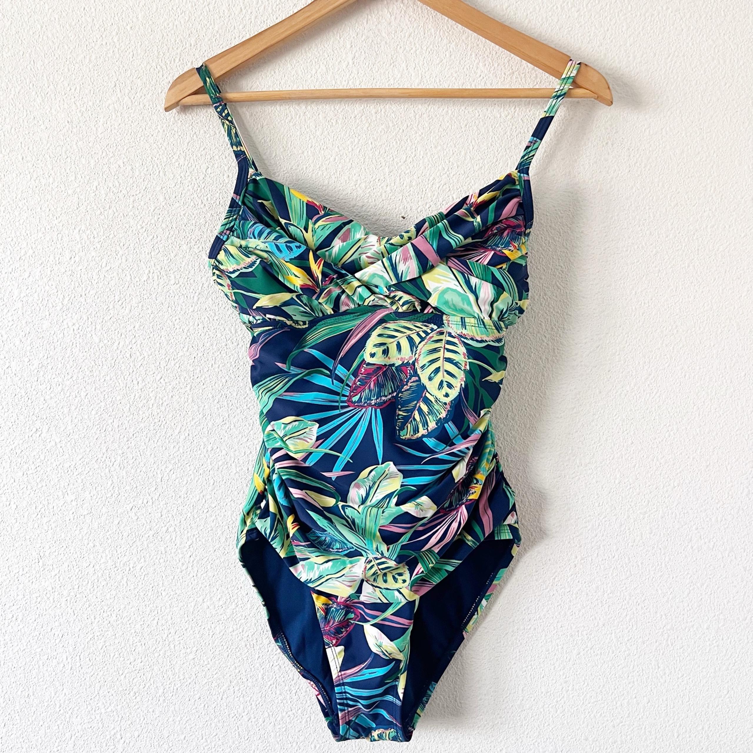 Bleu Rod Beattie One-Piece Swimsuit in Multicolor size 8