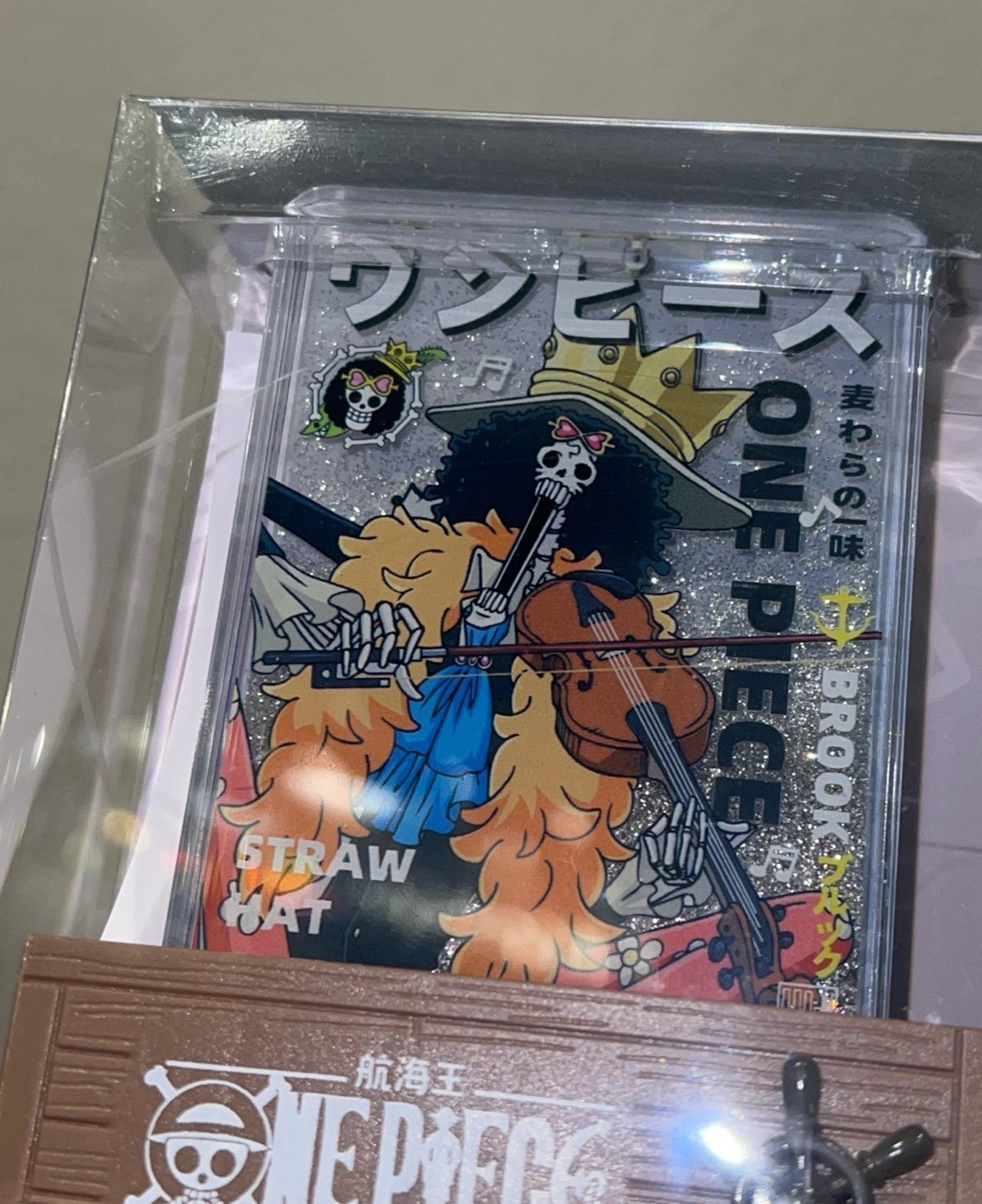 Soul King" Brook One Piece quicksand acrylic stand light collectible figure toy