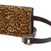 J. Jill Leopard Print Calf Hair Belt Bag XL