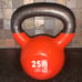 25 pound kettlebell