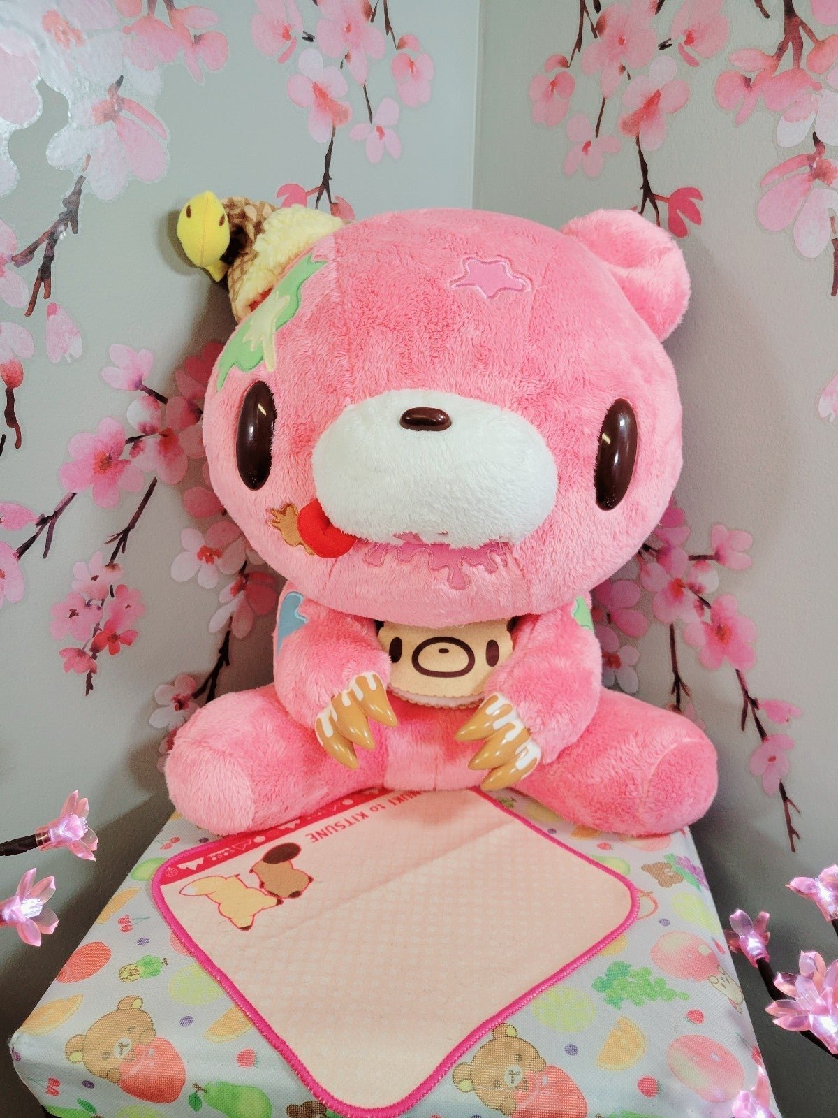 Rare Gloomy Bear Plush Sweets & Messy Party Icecream 2 A