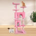 NEW Pink 54 Inches Cat Tree Tower for Indoor Cats Kitten Cat Cute Furniture Toy