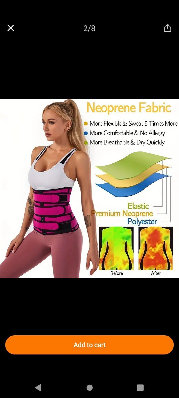 Tummy Control Waist Belt New Adjustable Breasted